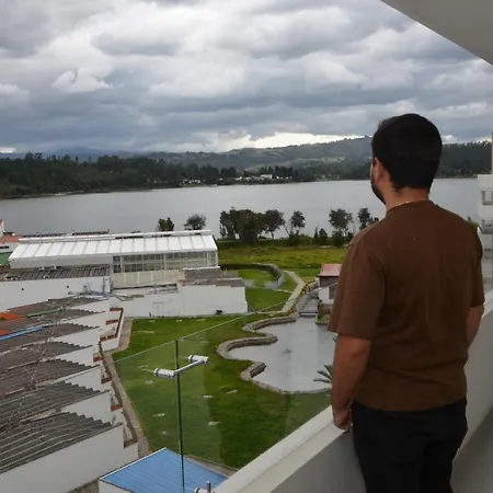 Hermoso Apartamento En Paipa Con Vista Al Lago Sochagota. Exterior photo